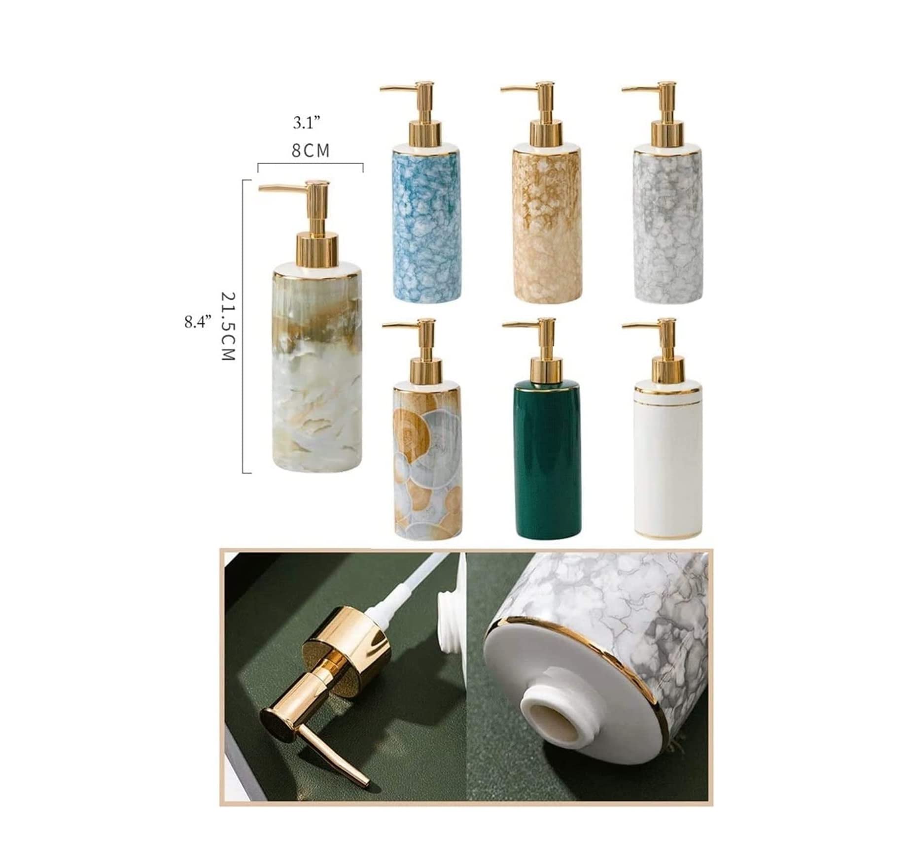 Dozownik mydła, Dozowniki mydła Dozownik ręczny Jednostka Butelka 390 ml/13 uncji Lotion