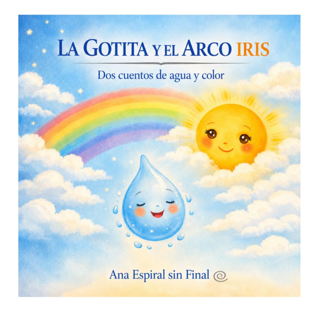 La gotita y el Arcoíris descolorido: Dos cuentos de agua y color (Los cuentos de la Espiral Mágica)