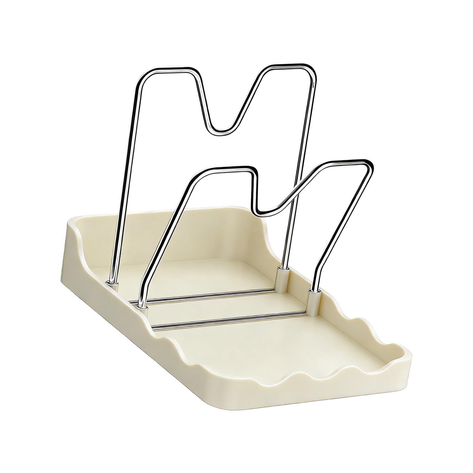 NVOQILIN Vertical Kitchens Utensils Holder for Pots Covers Organizers Space Saving Design Easy to Cleaning Sturdy Household Kitchens Rack Utensils Organizers