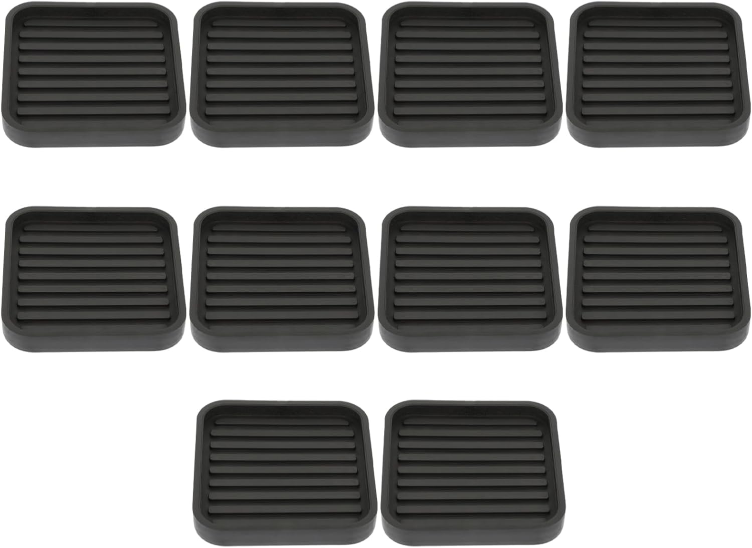 8pcs - Chair Foot Mats Flexible Furniture Leg Pads for Sofa Bed Table and Fridge Protect Floors from Scratches and Slippage Easy to Use Versatile Furniture Risers