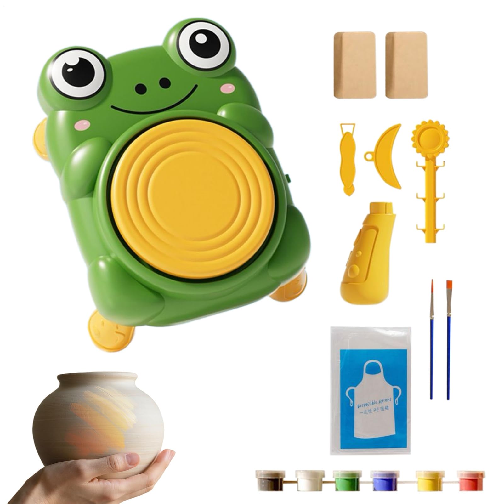 Outil interactif de modelage pour apprendre la poterie facilement à la maison