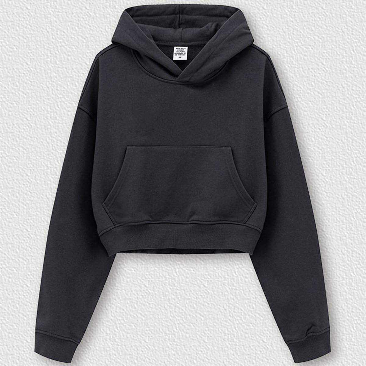 Cropp Hoodie z kapturem i raglanowymi rękawami, styl Streetwear dla kobiet, wygodna w czasie wolnym i podczas uprawiania sportu