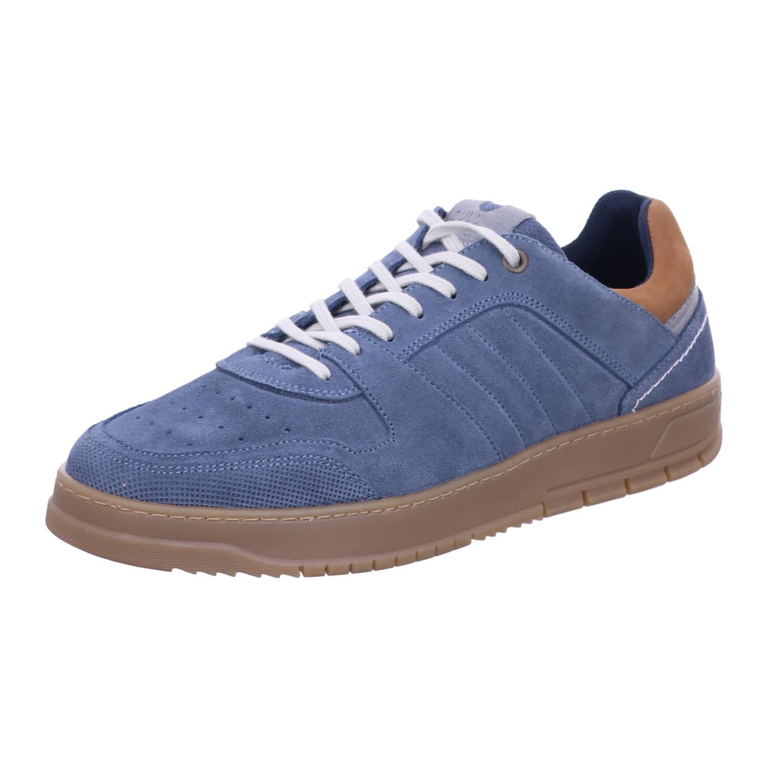 Bullboxer Sneaker Veloursleder Jeans Blau Herren Größe 42