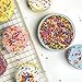 Bulk Natural Rainbow Sprinkles - 10 LB Wholesale - Kosher - Non-GMO, Dye-Free Jimmies - Bakery-Grade Sprinkles for Cakes, Ice Cream, Cookies, Catering & Large Events