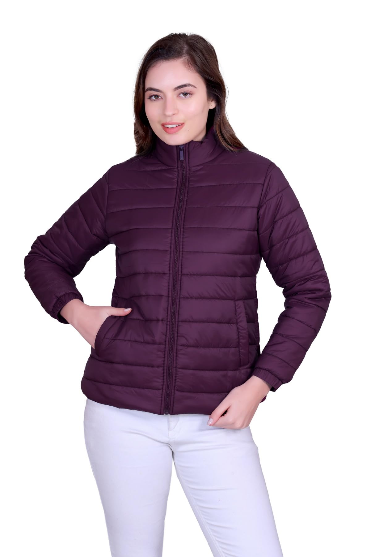Winter Jacket For Woman, Puffer Jacket, Quilted Jacket, Coat Winter Wear For Women,Air resistance Jacket, Zip Closure (Pack of 1)