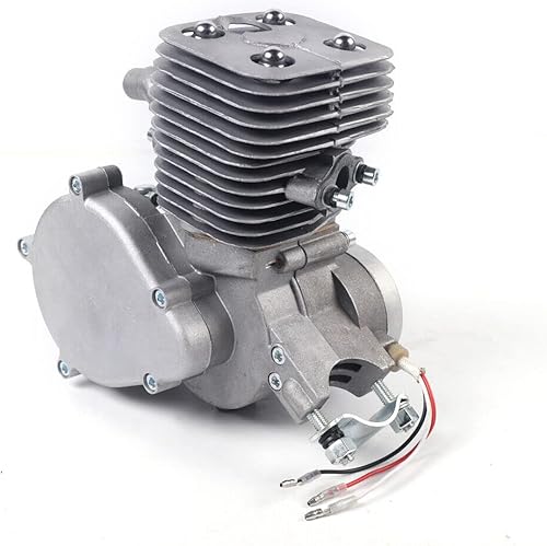 Miniatura 5 de Kit de motor de bicicleta de 100 cc, motor de gasolina de 2 tiempos, juego completo de piñones de 44 dientes, juego completo motorizado, kit de