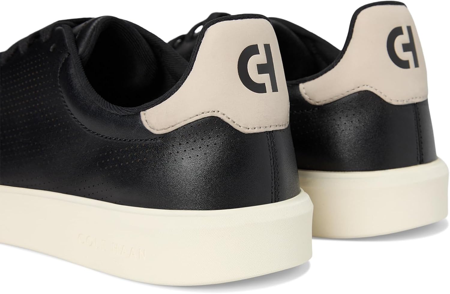 Cole Haan メンズ グランドクロスコート デイリーレーザースニーカー, Black/Ancient Scroll/Ivory