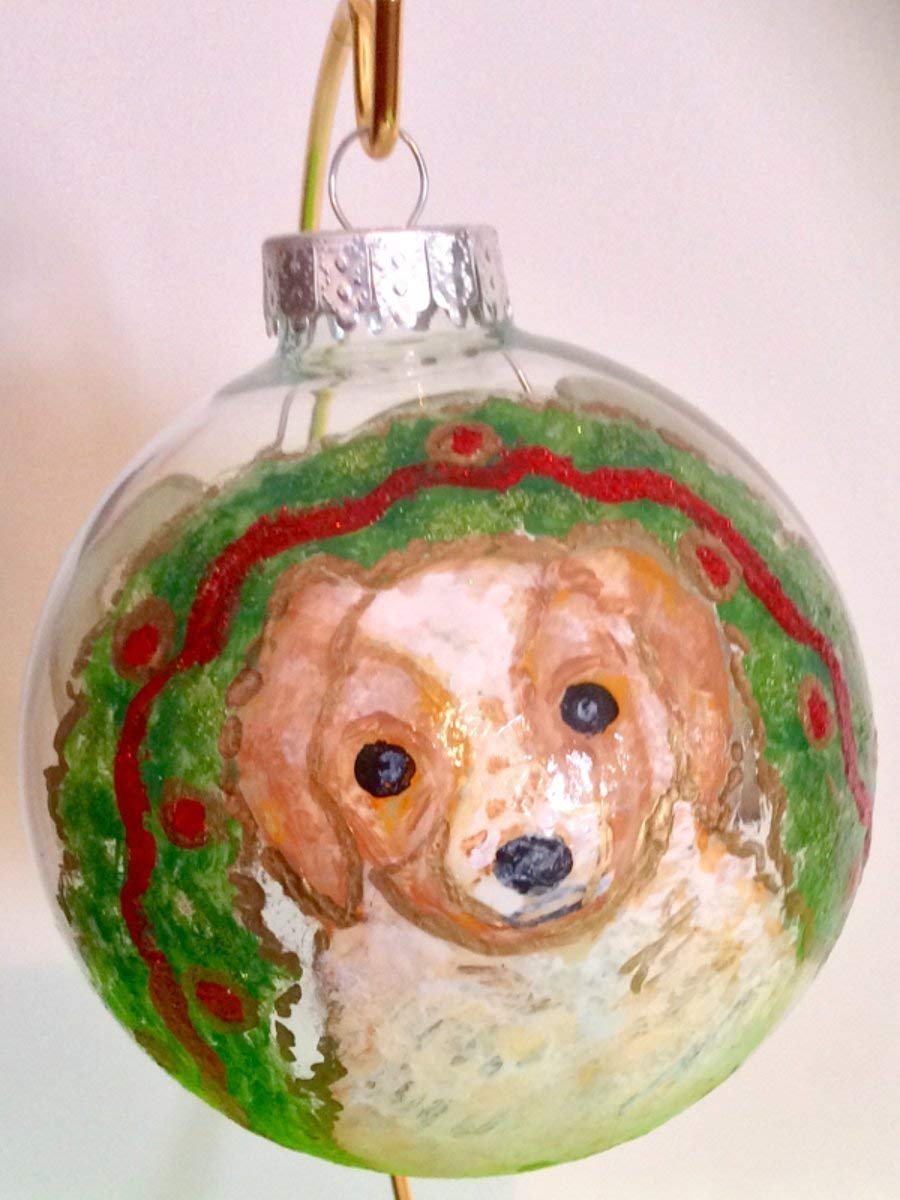 Clearly Susan's Dog Ornaments,dog Christmas ornaments