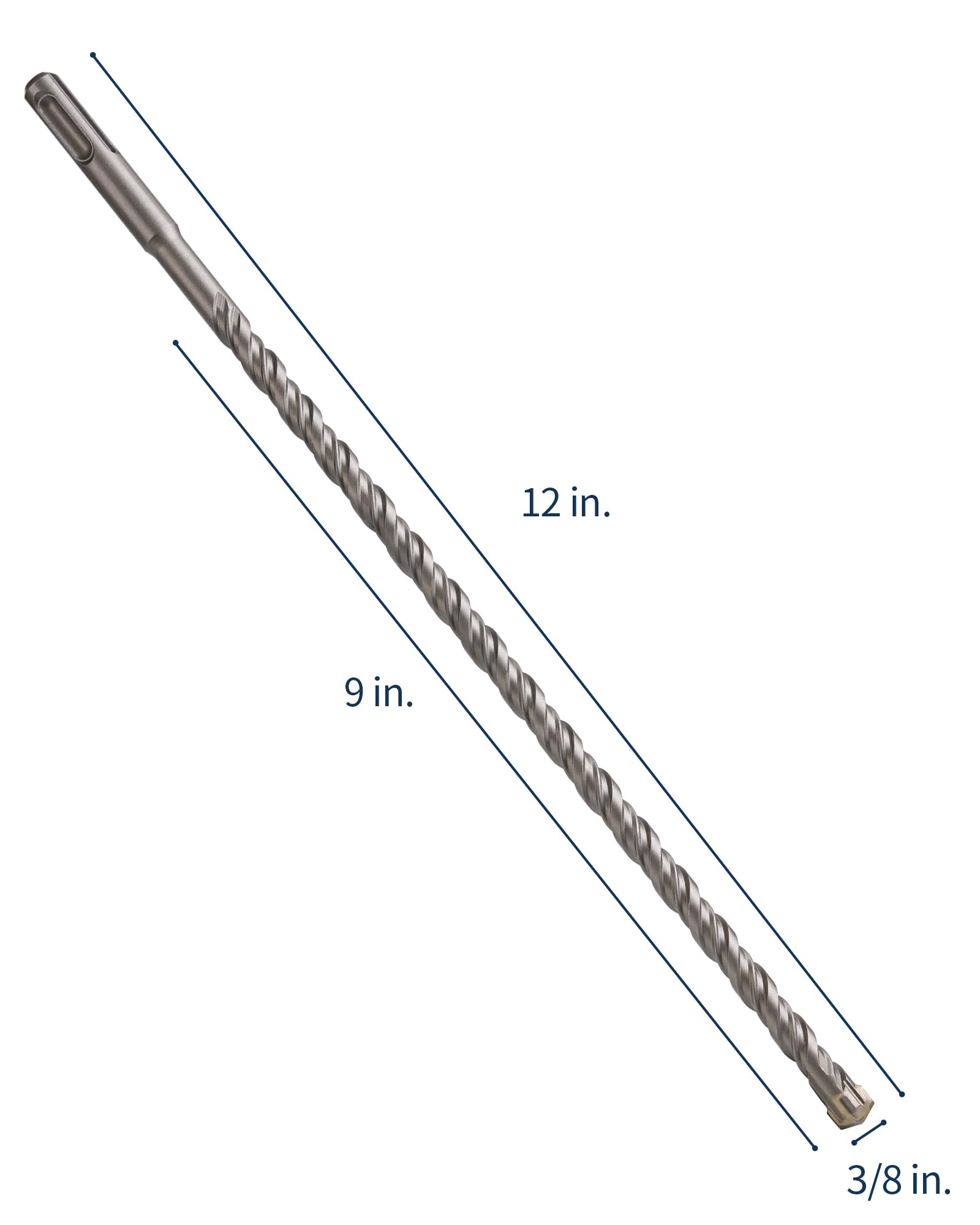 SDS Plus Drill Bits - 12 Inch Concrete & Masonry -6