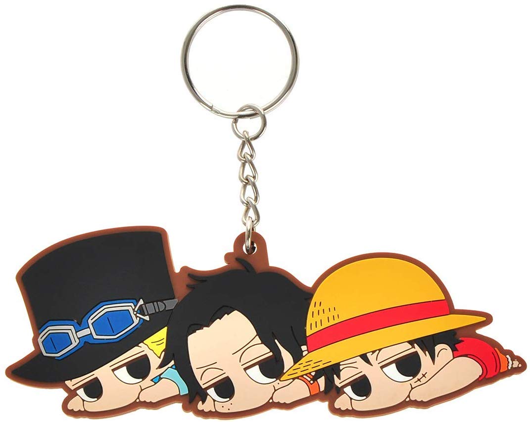 Keyring for Puma Ace Ruffy Chibi Figures Anime Cosplay Cute Men Adults