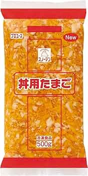 たまごさん品 Amazon.co.jp: [冷凍] スノーマン 丼用たまご 500g ×5個 (業務用
