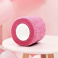 Vista 4 de Paquete de 12 rollos de vendaje autoadhesivo de 3 pulgadas x 5 yardas, varios colores, transpirables, cohesivos, cinta elástica autoadhesiva