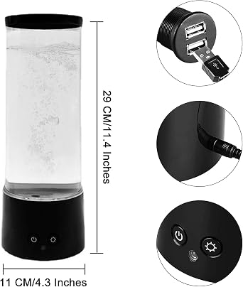 LEHAHA Jellyfish Lamp with 16 Color Changing Relax Mood Light with Remote Control USB/Battery Jellyfish Aquarium for Home Office Table Room Decor Gifts for Adults