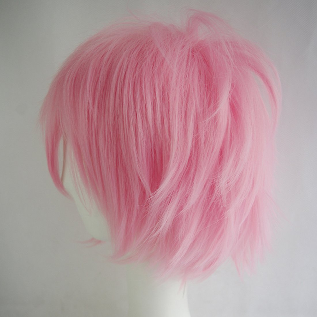 Max Beauty Unisex Anime Short Cosplay Short Wigs With Bangs Heat Resistant Hair for Party and Halloween for Gift + Free Cap