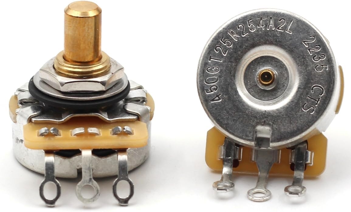 The Art Of Tone 4-way Telecaster Wiring Kit - Custom CTS 250k Potentiometers and Oak Grigsby 4 Way Switch