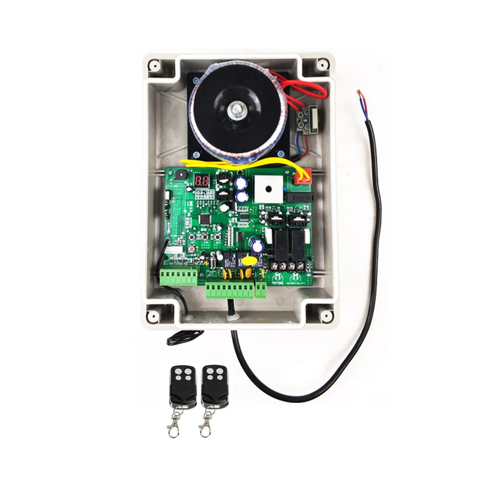 Apricancello automatico commerciale Tipo universale 12V/24V PCB Board for Automatico Doppio Braccio Battente Apri del Cancello Pannello di Scheda di Controllo Centro di Controllo Intelligente for Vial