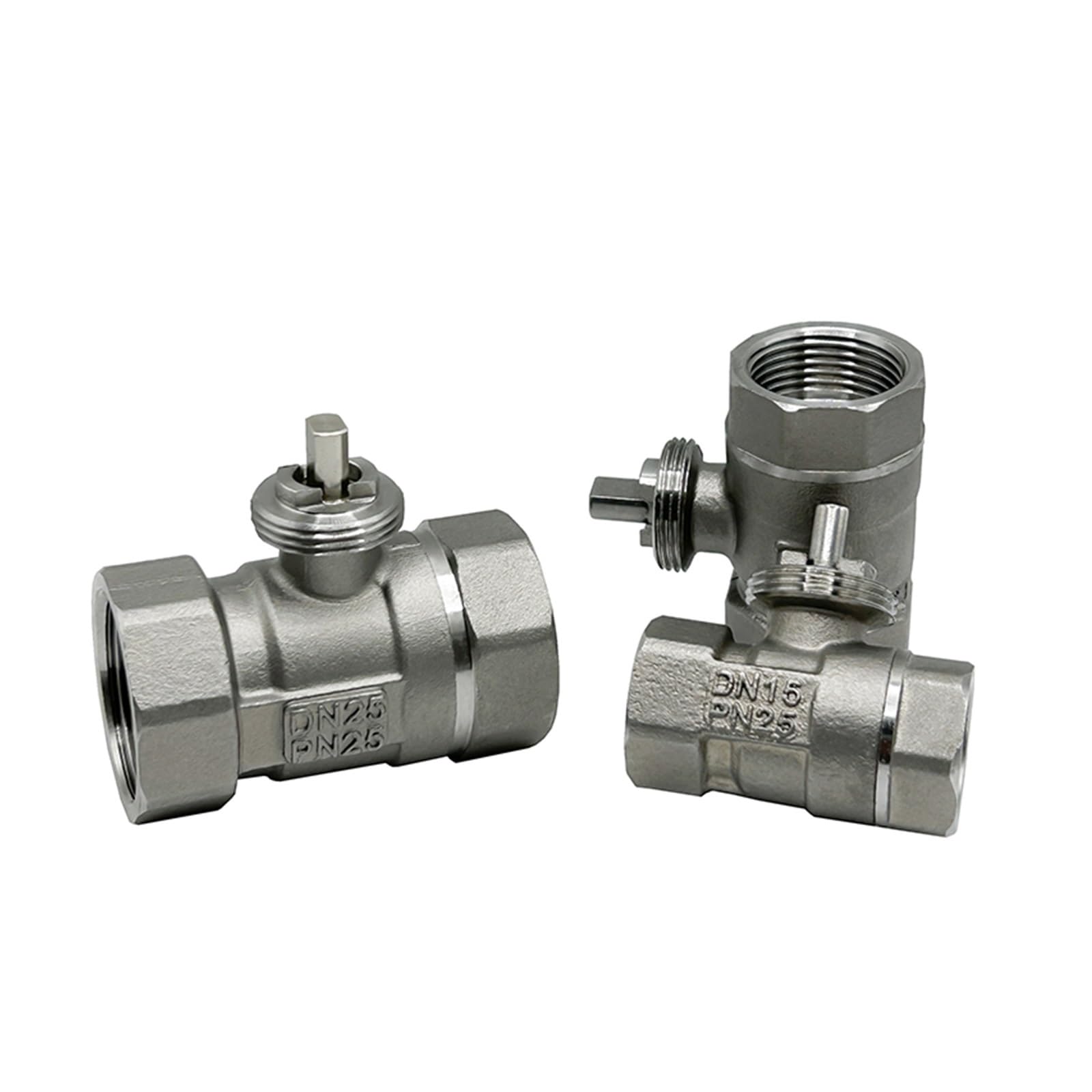 DN15 DN20 DN25 Motorized Stainless Steel Ball Valve Body Electric Thread Ball Valve Body(0.75 Inch)