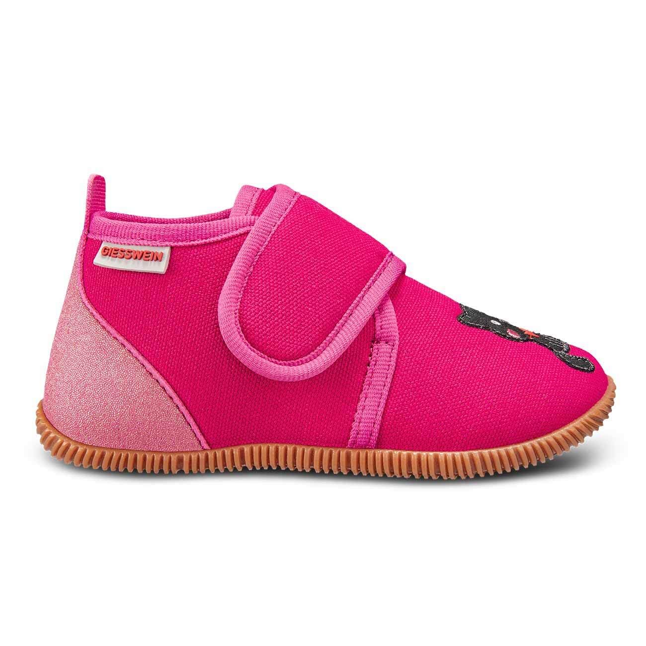 Giesswein Sandau Slim Fit - Baumwoll-Slipper mit Kätzchen