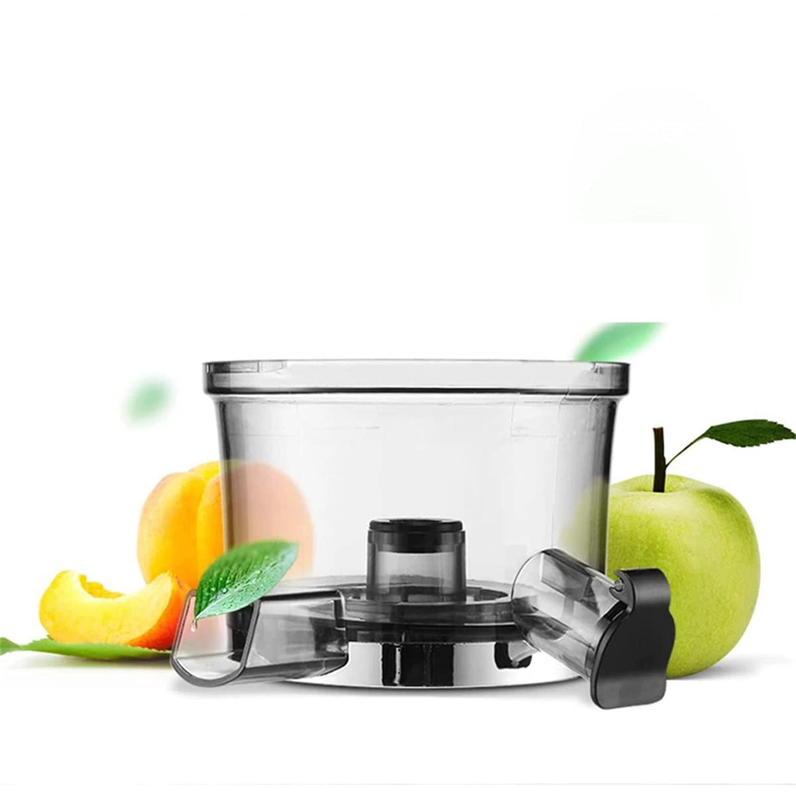 Máquina exprimidora, exprimidor lento de ranura ancha para exprimidor nutritivo de frutas y verduras, exprimidor de prensa en frío en espiral sin BPA, exprimidor masticable para verdu