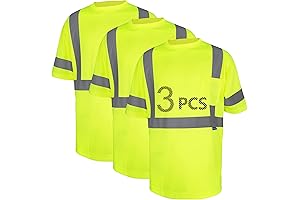 Premium High-Visibility Reflective Safety Shirt