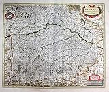  Bavariae Superioris et Inferioris nova descriptio. - Bayern Niederbayern Oberbayern Oberpfalz München Passau Regensburg Nürnberg Karte map