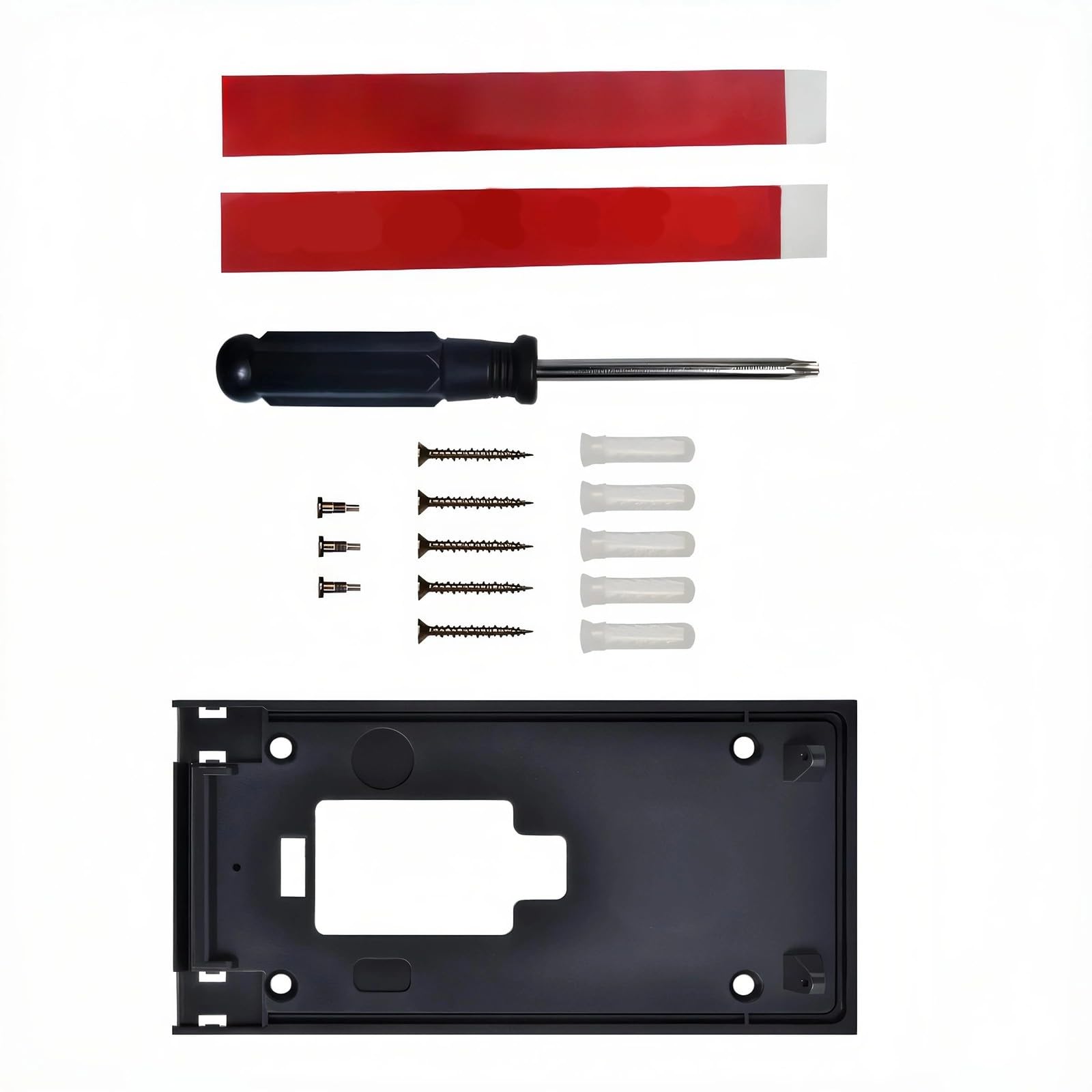 None Drill Video Doorbell Mounting Brackets Mounting Plates Holder for Rings Video Doorbell Simple Installation None Drill Adhesive Mount