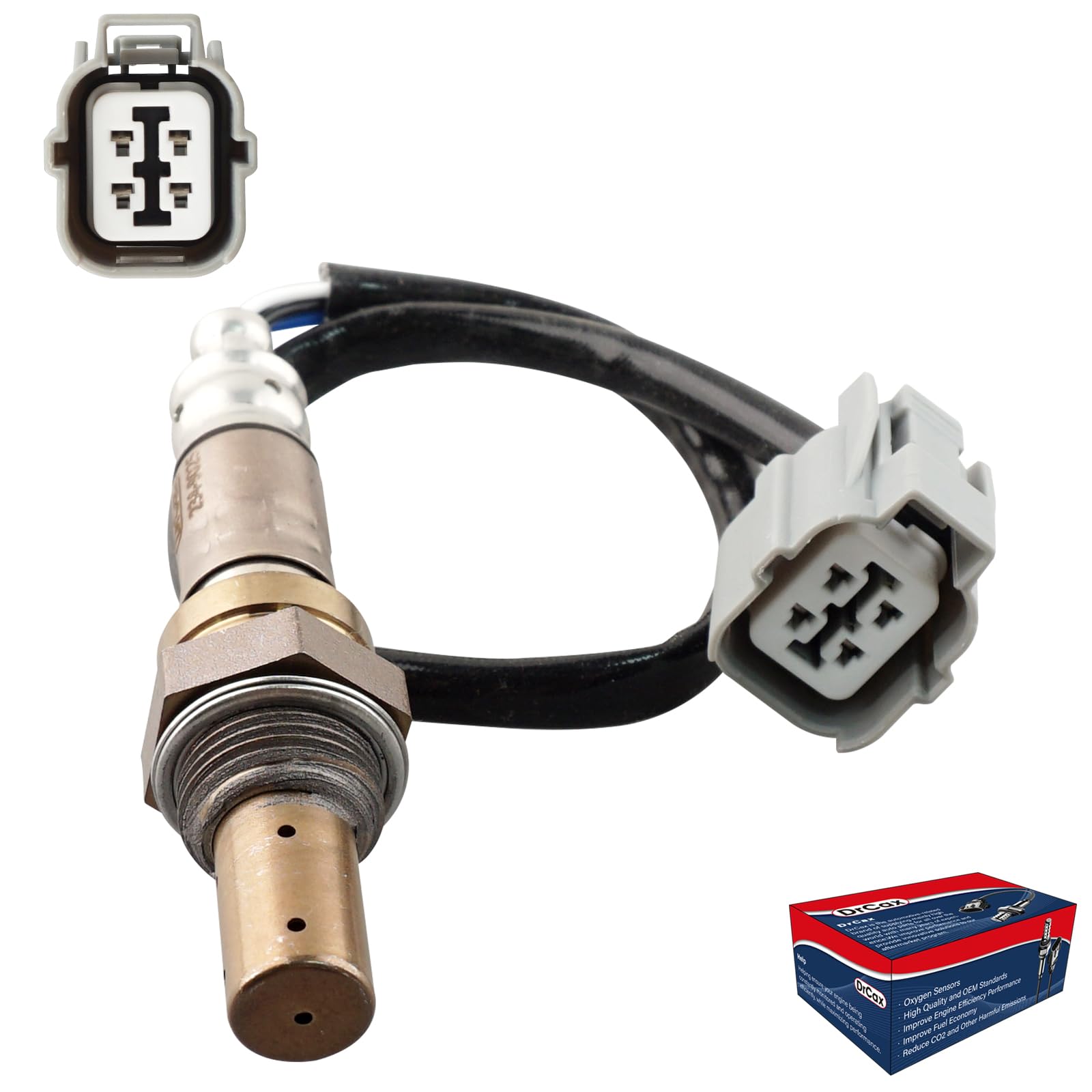 DrCax 234-9025 Oxygen O2 Sensor Upstream Heated Air Fuel Ratio Compatible with Honda Accord L4 2.3L (F23A4 Engine Only) Replace 36531-PAA-L21 36531-