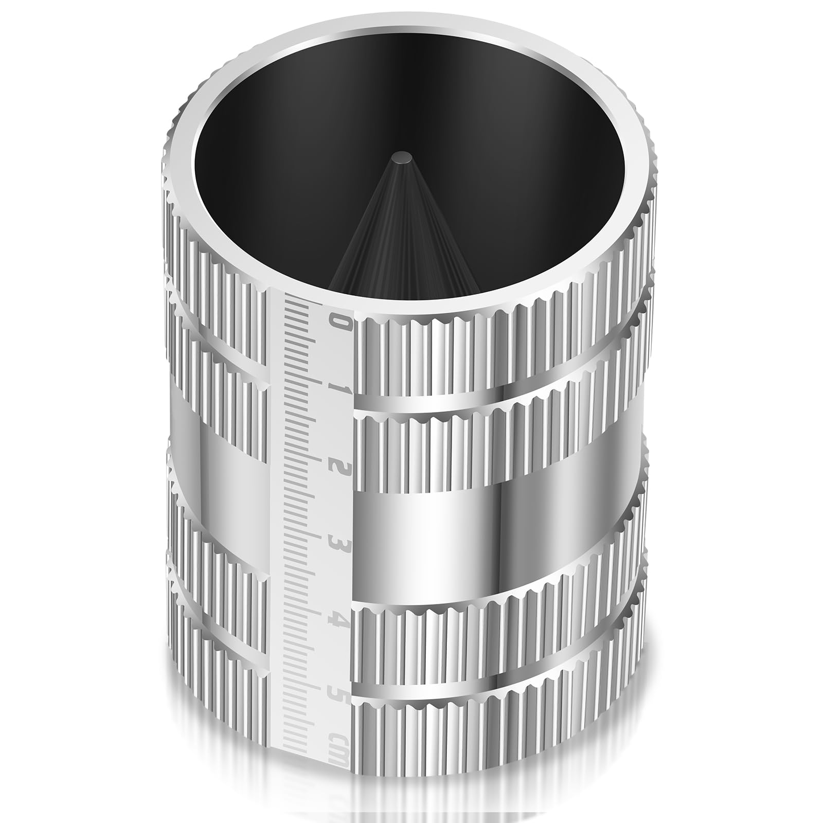 Ébavureur intérieur et extérieur en acier inoxydable 6-42 mm, ébavureur de tuyau avec bords de coupe HSS, 40 tranchants pour tube en cuivre, tube en aluminium, tube en acier inoxydable, tube en