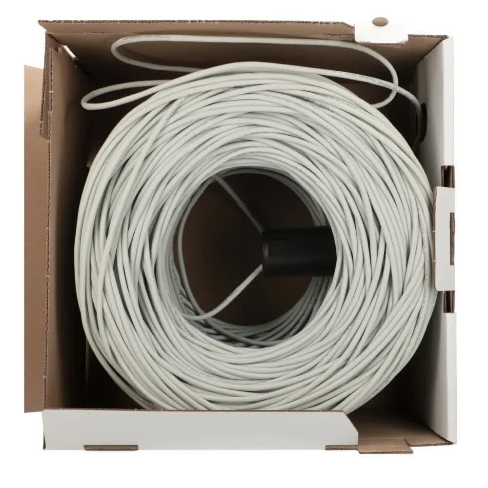 EXTRALINK Cavo Ethernet interno CAT 5E FTP F/UTP, 305 m, interno Twisted Pair Internet, cavo LAN, AWG24 CCA UTP RJ45, in rame