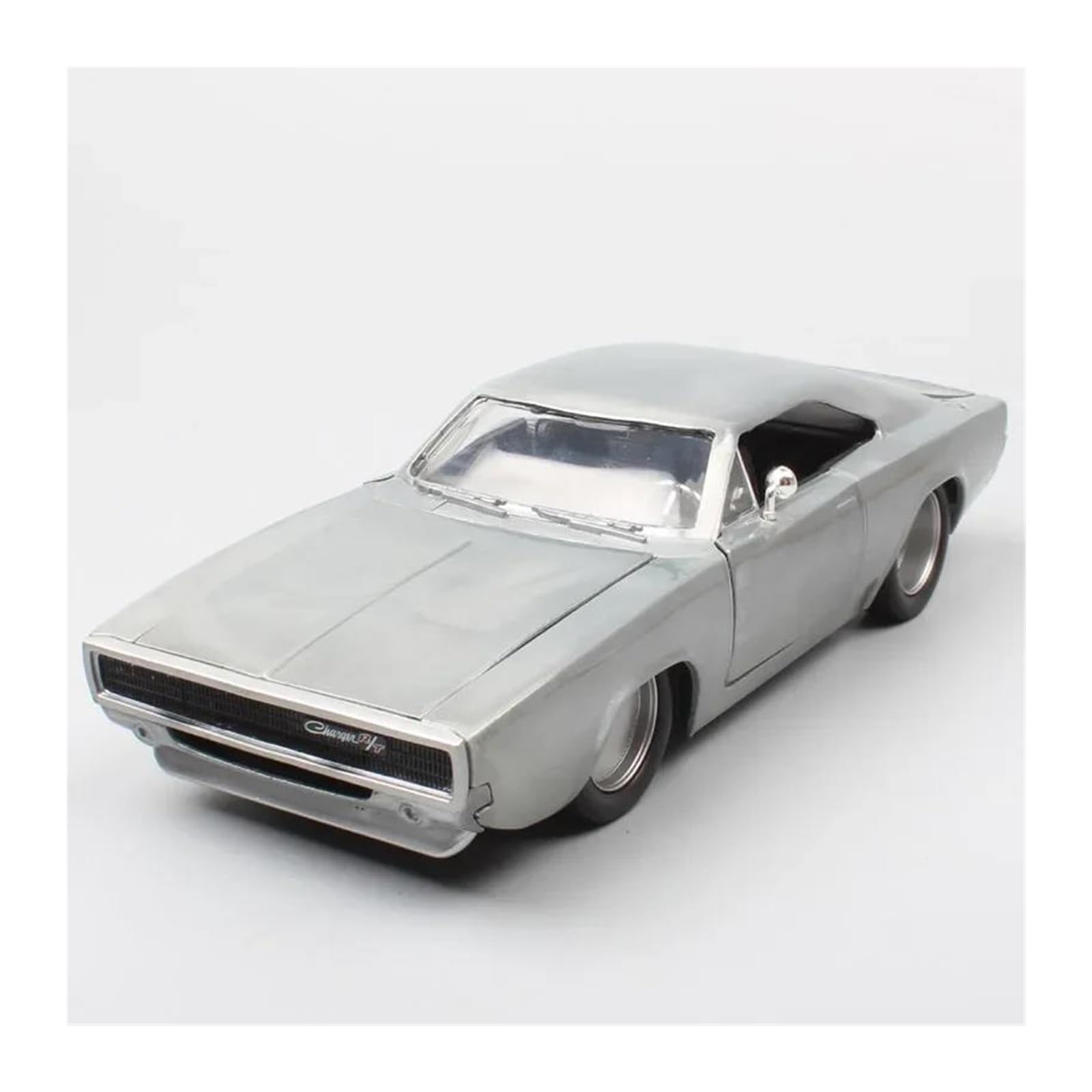 Metallo Scala Replica 1 24 1968 Dodge Charger modello auto sportiva lega pressofusa collezione decorazioni per la casa Hobby Veicoli Giochi Set