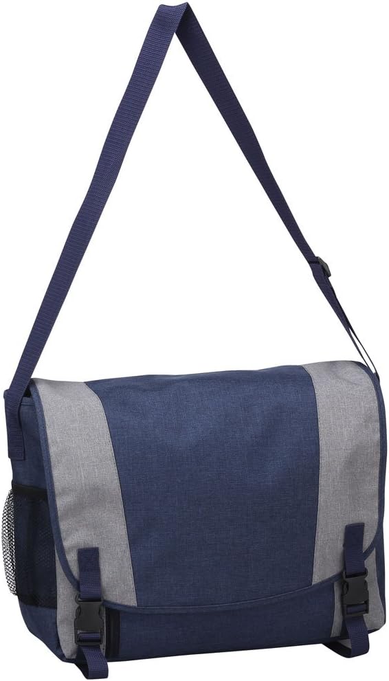 Bellino Urban Messenger Bag Color: Navy