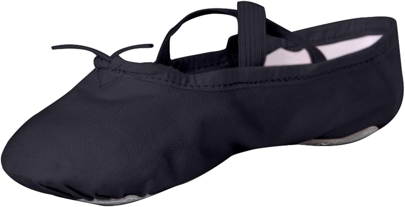 Canvas Ballet Shoes for Girls Dance Ballet Slippers Shoes(Toddler/Little/Big Kid/Women)