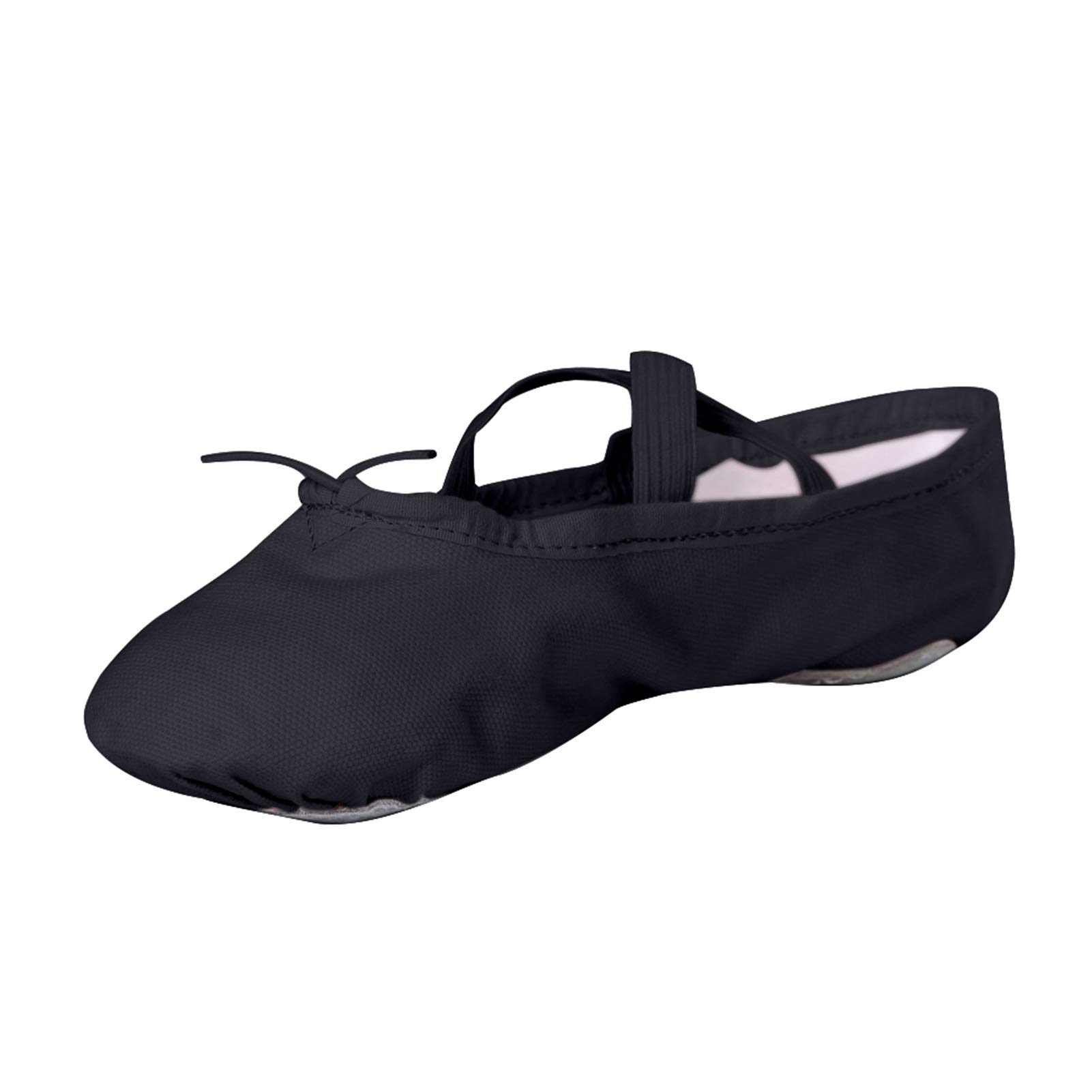 Stelle Canvas Ballet Shoes for Girls Split Sole Dance Slippers
