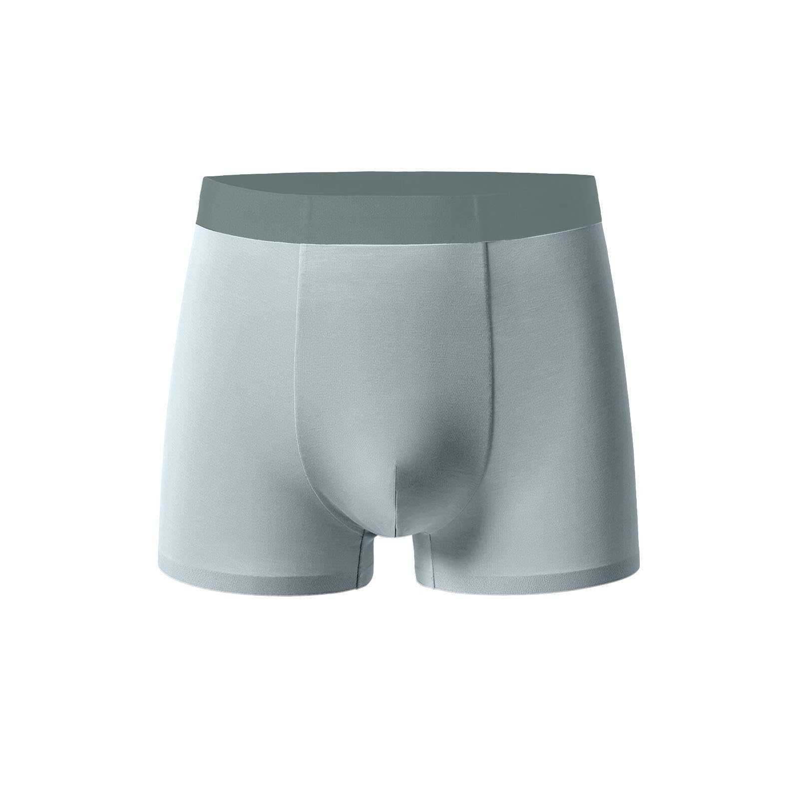 Boxer Uomo Pack da 20 Conteggi Business Biancheria Intima Maschile Sport Senza Soluzione di continuità Traspirante-Blu-XL