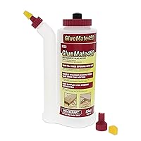 Vista 1 de Milescraft 5223 Glue Mate 450 - 15 oz. (450 ml) Botella de pegamento para madera de precisión - Anti-goteo - Puntas para tacos y galletas incluidas