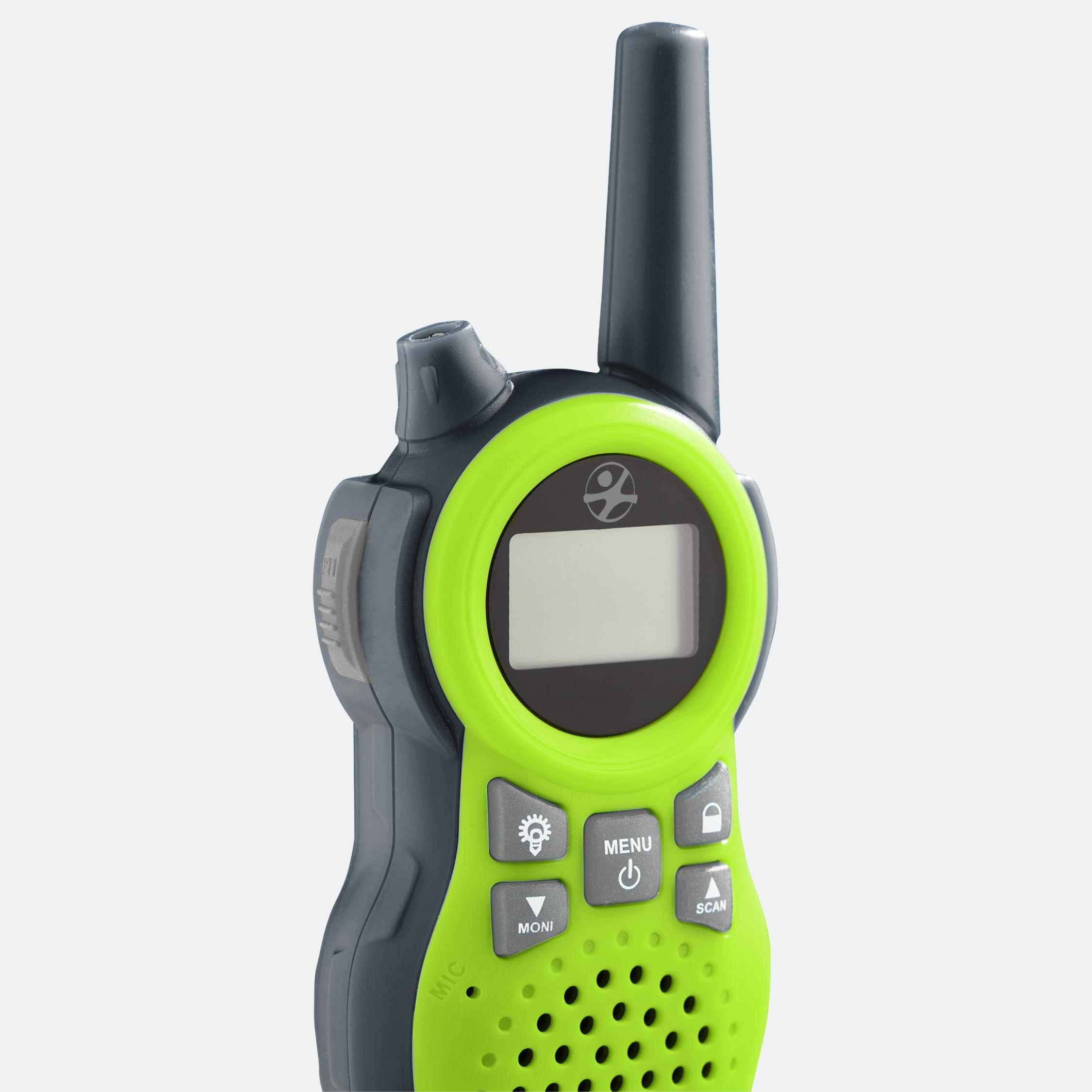 HABA Terra Kids Walkie-Talkie – 5 km Reichweite, 8 Kanäle, 446 MHz, LED-Lampe, Abnehmbarer Gürtelclip, ladbar mit USB-Kabel – 2011895001