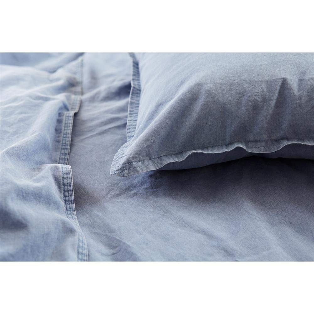 Thomas rinforzato di biancheria da letto stonewashed | 365 viola – 135 X 200