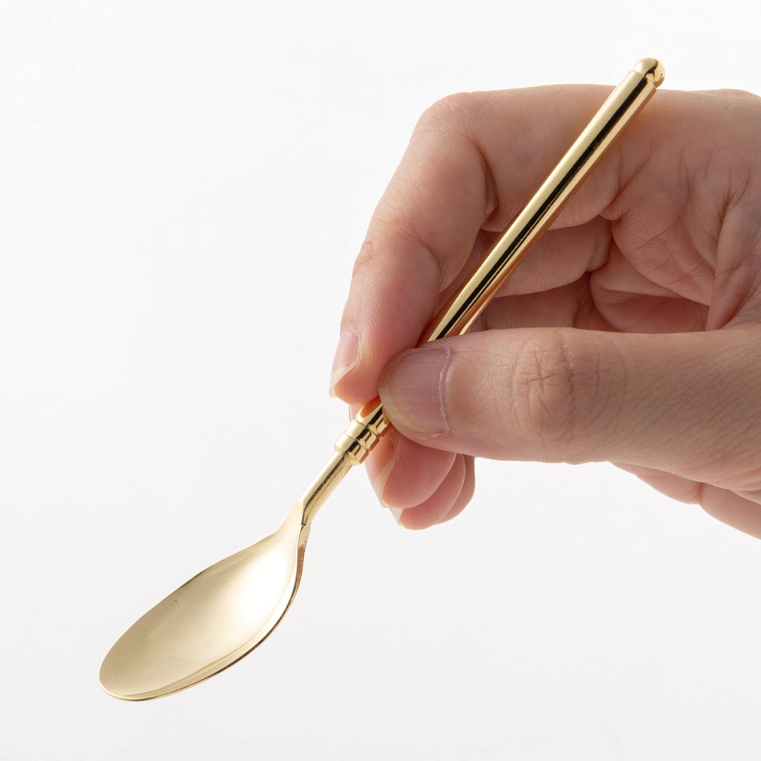 Nagao Cima Coffee Spoon, Gold Plated, Set of 12, Made in Japan