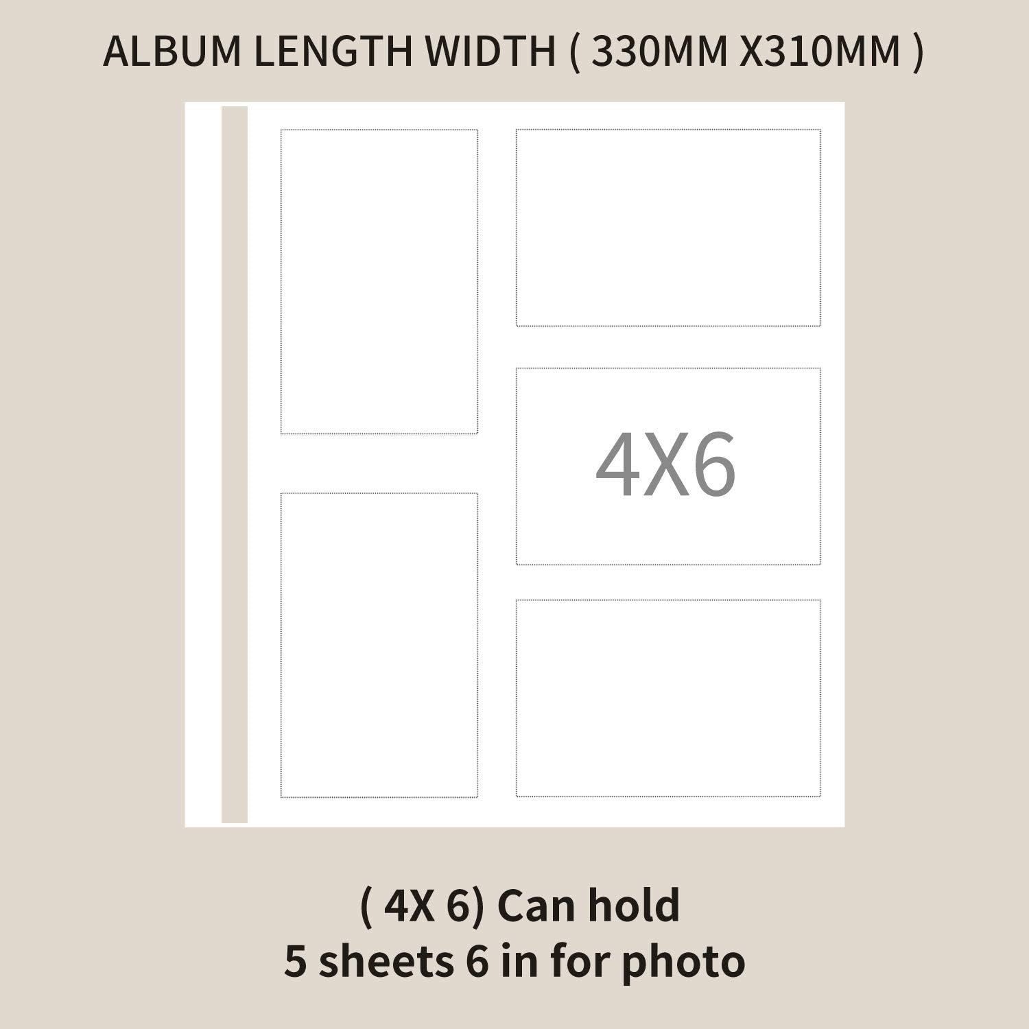 Photo Album 4x6 500 Pockets Photos, Extra Large Capacity Family Wedding Picture Albums Holds 500 Horizontal and Vertical Photos (500Pockets, White) : Home & Kitchen
