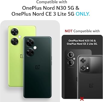 TUDIA DualShield Merge Grip Phone Case for OnePlus Nord N30 5G 2023 - Dual Layer, Shockproof, Military Grade, Slim, Non-Slip Heavy Duty Protective Phone Case - Protector Phone Cover - Indigo Blue