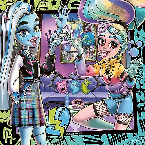 Ravensburger Monster High 3x 49 Piece Jigsaw Puzzles for Kids Age 5 Years Up, Multicoloured, 17.8 x 17.8 cm - Image 2