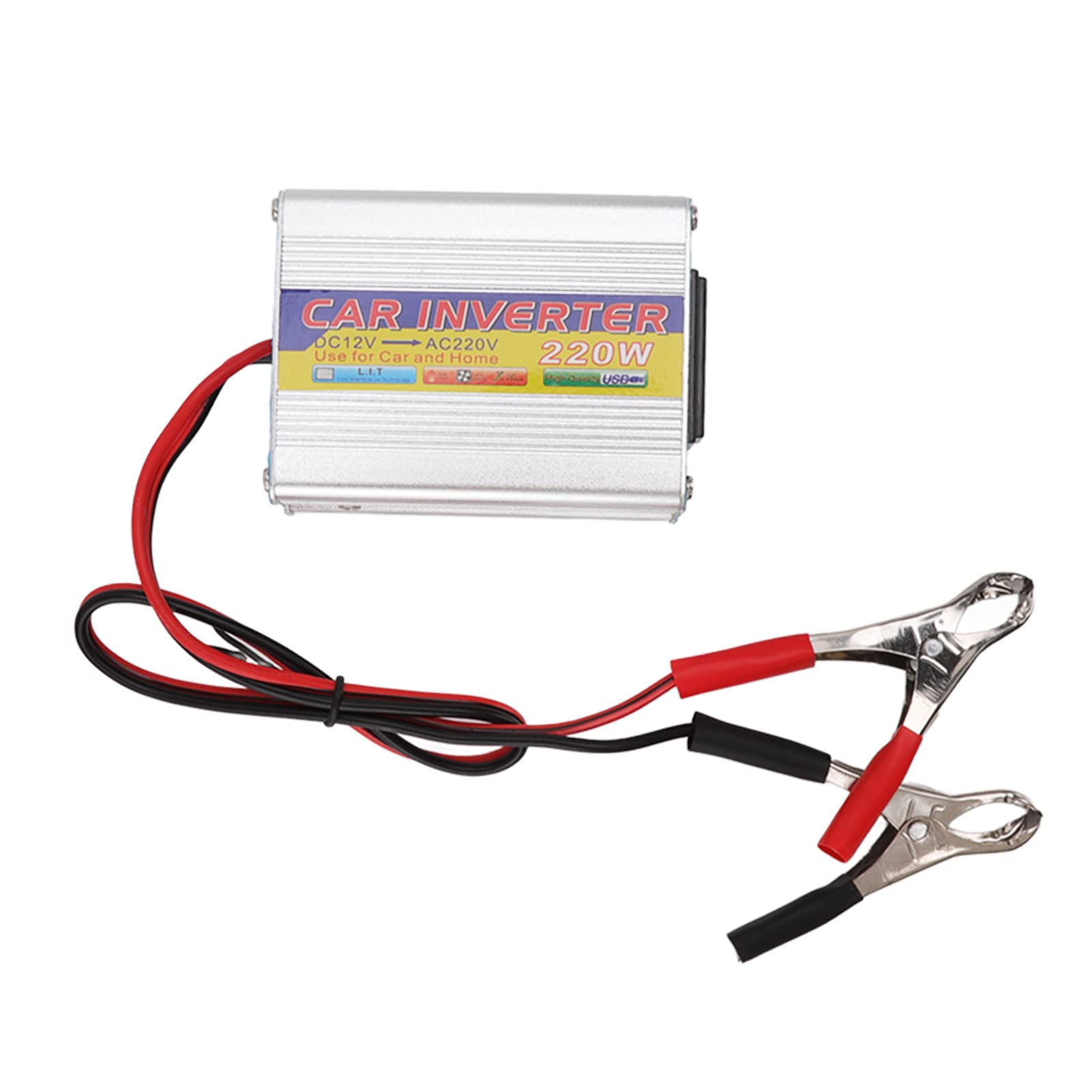 Marhynchus Kit de Panel Solar de 40W DC12V a 220V 220W Kit de Cargador Solar con Puertos USB Duales para Acampar Al Aire Libre Cas de Senderismo Casas