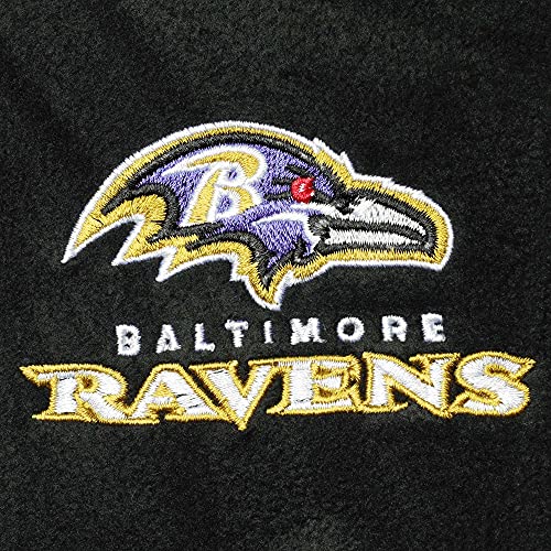 Image of dunbrooke Men's Black Minnesota Vikings Houston Fleece Full-Zip Vest