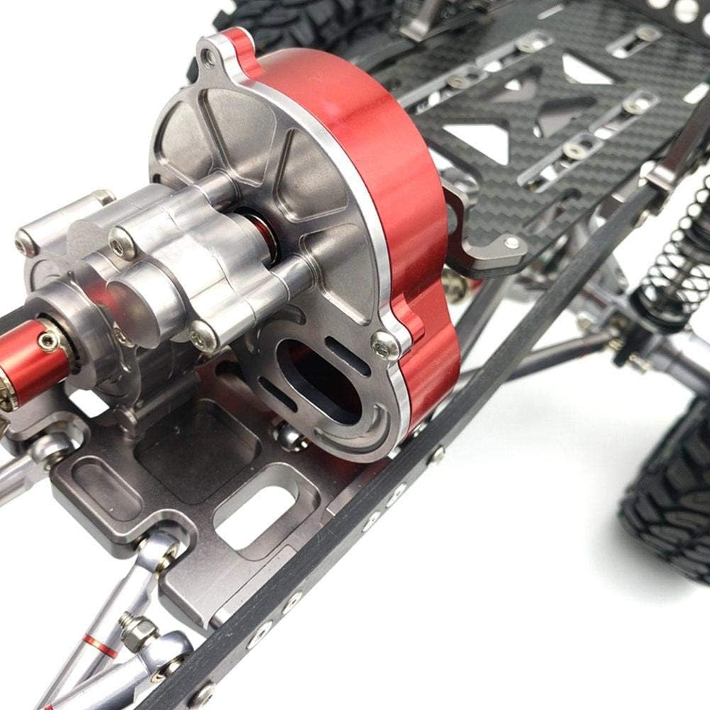 RC Auto Ingranaggi in Metallo RC Centro Scatola Ingranaggi per AX10 SCX10 1/10 RC Crawler Parti di Cuscinetti Auto Accessori di Aggiornamento