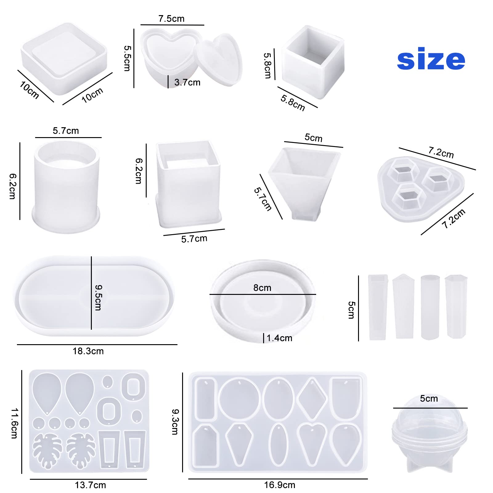 GUMEI Bricolage Loup Papillon Singe Train Pendentif Silicone