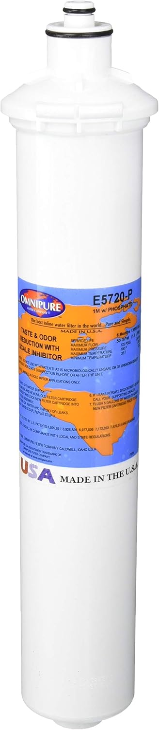 Omnipure OMNIPURE-E5720-P Scale Inhibitor Cyst Water Filter