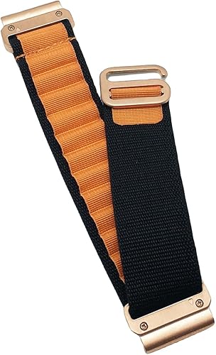 Miniatura 9 de Elegante correa alpina de 1.024 in para relojes Garmin  Correa de nailon de alta calidad para FENIX 7X, 5X, 6X Pro  Accesorio de reloj de moda para