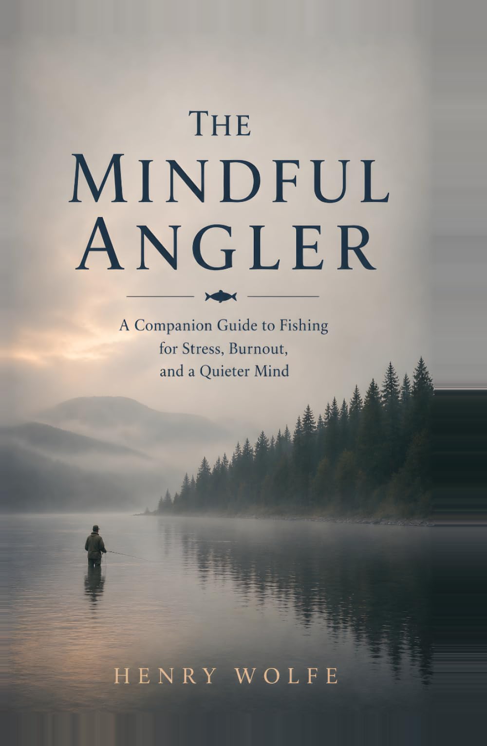 The Mindful Angler: A Companion Guide to Fishing for Stress, Burnout, and a Quieter Mind