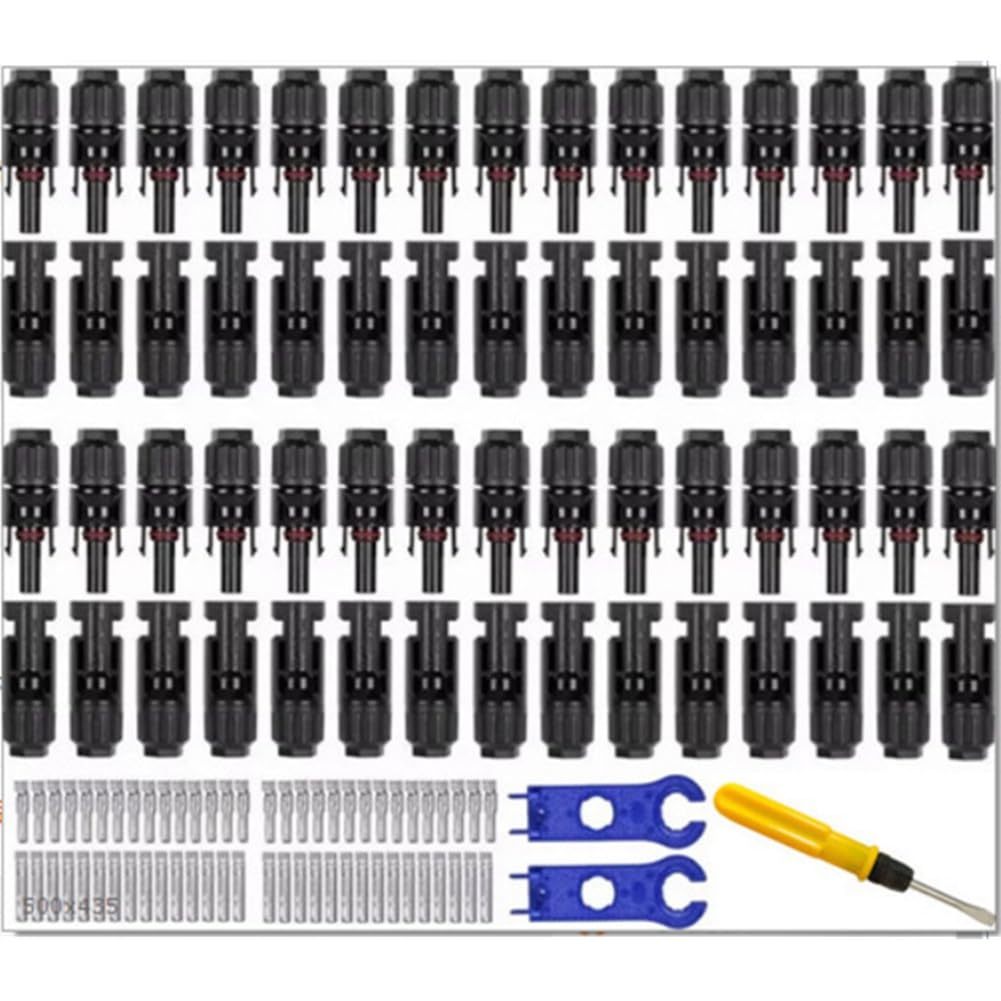 Jnchdghwa Men's As Shown Photovoltaic Connectors Solar Plug Ppo Cable Connectors Photovoltaic Connector Set