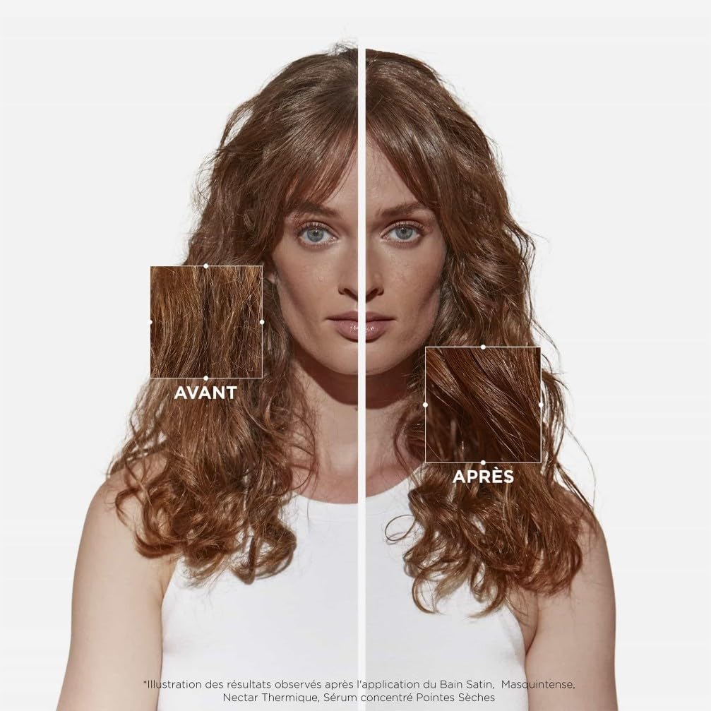 KÉRASTASE Nutritive - Sérum Nutritif Confort Intense - Serum Hydratant Pour Cuir Chevelu Sec - Apporte des Nutriments Essentiels - Niacinamide & Glycérine - +23% Hydratation Immédiate* - 90 ml